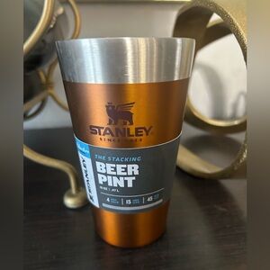 Stanley Adventure Stacking Beer Pint in a maple color.  NEW